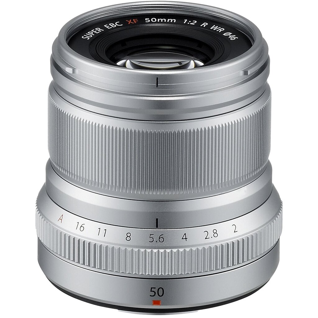 Fujinon XF 50mm f/2 R WR lens, silver цена и информация | Filtri | 220.lv