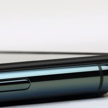Ekrāna aizsargstikls ANTIBROKEN iPhone XSMAX/11 PRO MAX MELNS SOUNDBERRY cena un informācija | Ekrāna aizsargstikli | 220.lv