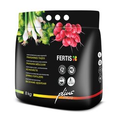 FERTIS plus mikrokomplekss pavasara mēslojums bez hlora un benitrātiem, 8 kg цена и информация | Рассыпчатые удобрения | 220.lv