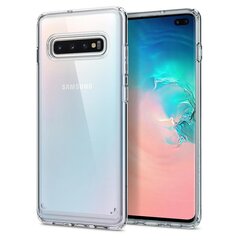 Чехол Spigen Ultra Hybrid для Samsung Galaxy S10+, прозрачный цена и информация | Чехлы для телефонов | 220.lv