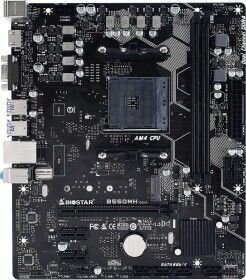 Pamatplate|BIOSTAR|AMD B550|SAM4|MicroATX|Atmiņa DDR4|Atmiņas slots 2|2xPCI-Express 3.0 1x|1xPCI-Express 4.0 16x|1xM.2|1x15pin D-sub|1xHDMI|2xUSB 2.0| cena un informācija | Mātesplates | 220.lv