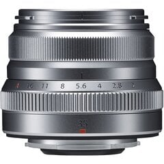 Fujinon XF 35мм f/2 R WR объектив, серебристый цена и информация | Объектив | 220.lv