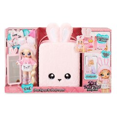 Рюкзак - игровой набор Ну! Ну! Ну! Surpise 3-в-1 с куклой Pink Bunny, розовый цена и информация | Игрушки для девочек | 220.lv