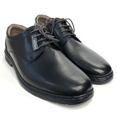 Классические широкие черные мужские туфли большого размера Josef Seibel цена и информация | Мужские ботинки | 220.lv