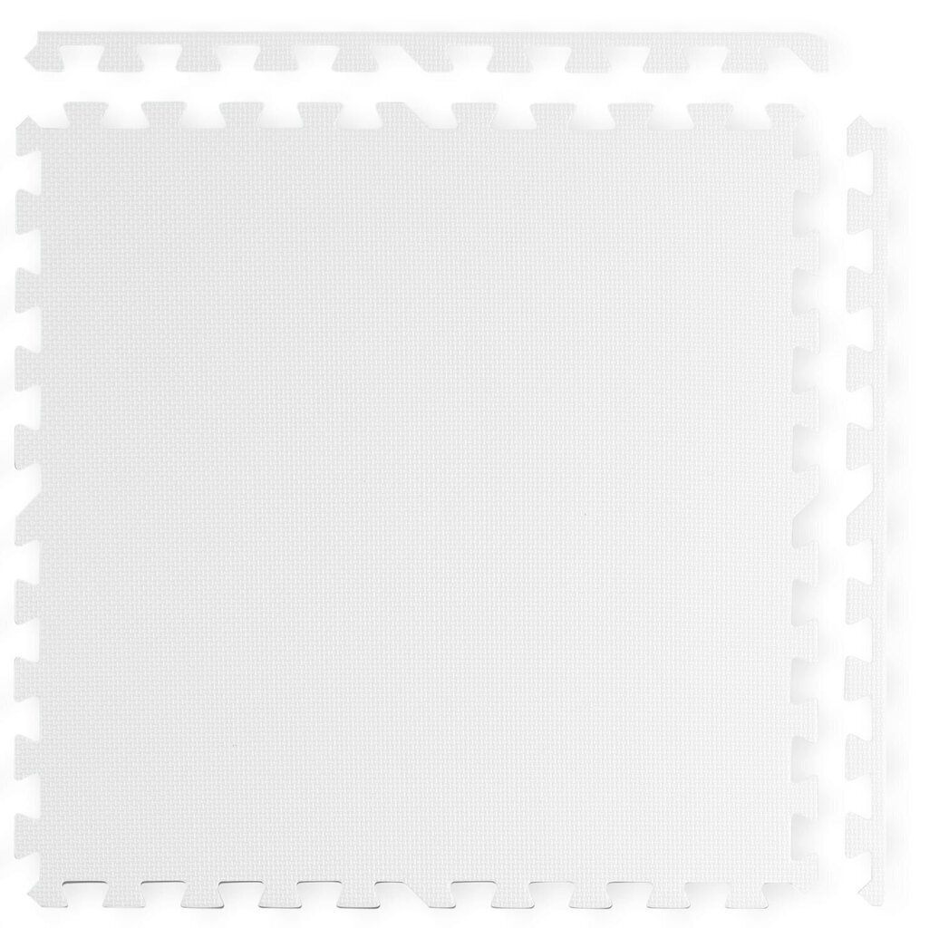Puzle-paklājs Ricokids, 120 x 120 cm, Balts/Pelēks cena un informācija | Attīstošie paklājiņi | 220.lv