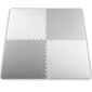 Puzle-paklājs Ricokids, 120 x 120 cm, Balts/Pelēks цена и информация | Attīstošie paklājiņi | 220.lv