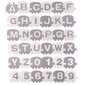 Puzle - paklājs Ricokids, 180x180 cm, Pelēks/Krēmkrāsas цена и информация | Attīstošie paklājiņi | 220.lv