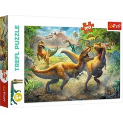 Puzle Trefl Fighting Tyrannosaurs, 160 d. cena un informācija | Puzles, 3D puzles | 220.lv