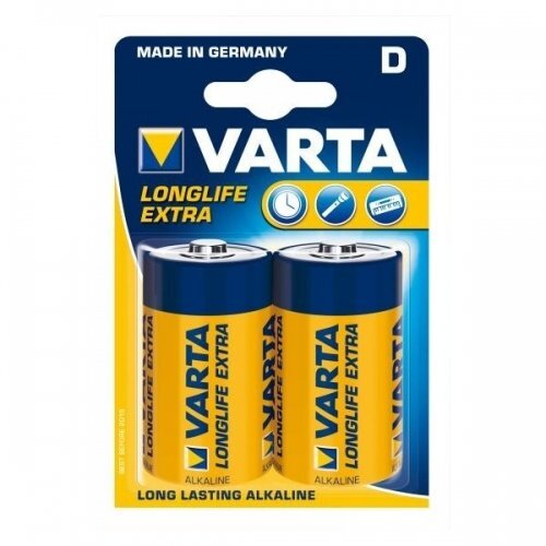 Elementi Varta Longlife D, 2 gab. цена и информация | Baterijas | 220.lv