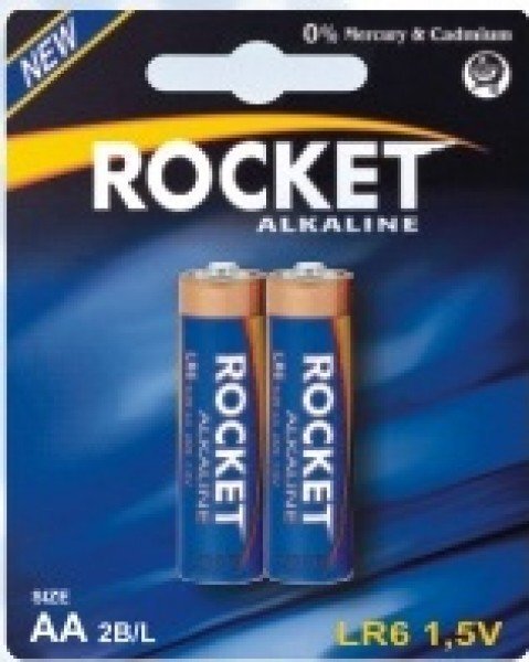 Baterijas ROCKET AAA (2gab.) AA cena un informācija | Baterijas | 220.lv