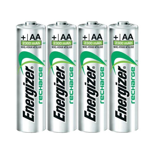 Atkārtoti uzlādējamas baterijas Energizer AA, 4 gab. цена и информация | Baterijas | 220.lv