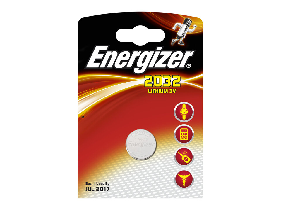 Baterija Energizer CR2032 Litija 3V cena un informācija | Baterijas | 220.lv