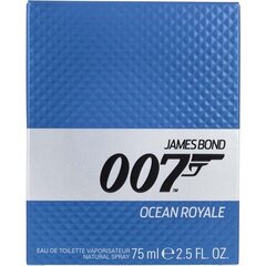 Tualetes ūdens James Bond 007 Ocean Royale edt 75 ml cena un informācija | Vīriešu smaržas | 220.lv