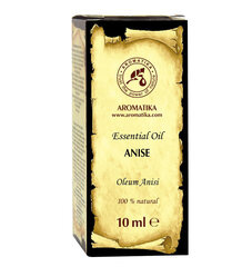 Anīsa ēteriskā eļļa Aromatika, 10 ml cena un informācija | Ēteriskās eļļas, kosmētiskās eļļas, hidrolāti | 220.lv