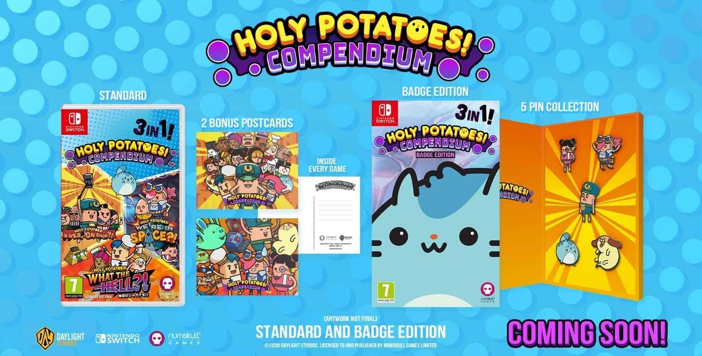 SWITCH Holy Potatoes! Compendium cena un informācija | Datorspēles | 220.lv