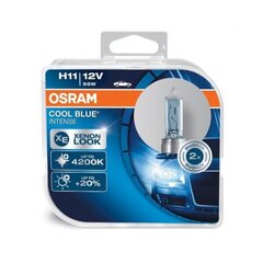 Automašīnas spuldze Osram Cool Blue Intense H11 (Atjaunots A+) cena un informācija | Auto spuldzes | 220.lv