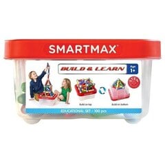 Магнитный конструктор Smart Max Build & Learn 100 деталей цена и информация | Конструкторы и кубики | 220.lv