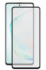 Fusion Full Glue 5D Tempered Glass Aizsargstikls Pilnam Ekrānam Samsung N770 Galaxy Note 10 Lite, Melns cena un informācija | Ekrāna aizsargstikli | 220.lv