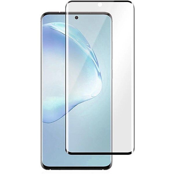 Fusion Full Glue 5D Tempered Glass Aizsargstikls Pilnam Ekrānam Samsung N975 Galaxy Note 10 Plus Melns cena un informācija | Ekrāna aizsargstikli | 220.lv