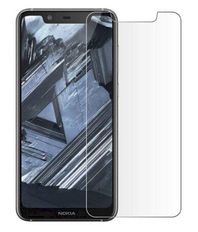 Tempered Glass PRO+ Premium 9H Aizsargstikls Nokia 5.1 cena un informācija | Ekrāna aizsargstikli | 220.lv