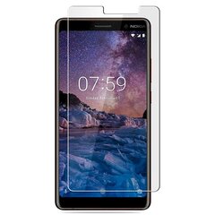 Tempered Glass PRO+ Premium 9H Aizsargstikls Nokia 7 Plus cena un informācija | Ekrāna aizsargstikli | 220.lv