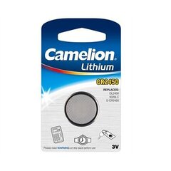 Camelion elements Lithium Button Celles 3 V, CR2450, 1 gab. цена и информация | Батарейки | 220.lv