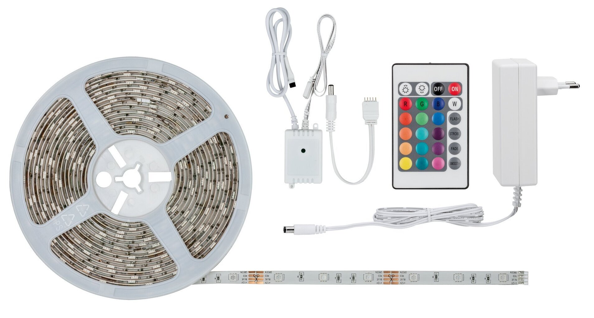 Paulmann LED RGB lentas komplekts 7.5m 78979 cena un informācija | LED lentes | 220.lv