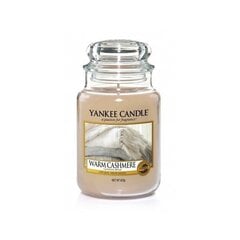Aromātiskā svece Yankee Candle Large Jar Warm Casmere 623 g cena un informācija | Sveces un svečturi | 220.lv