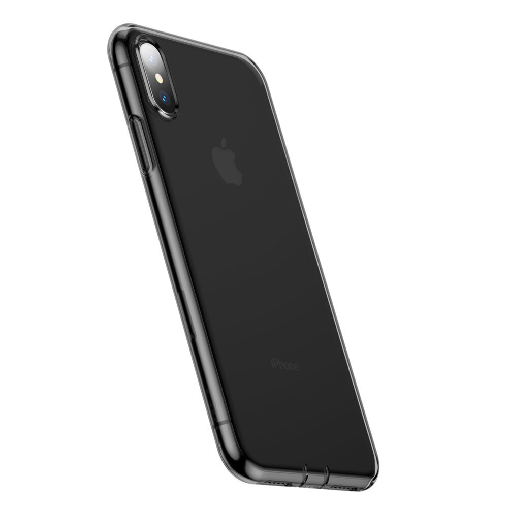 Baseus Simplicity caurspīdīgs silikona aizsargapvalks, paredzēts Apple iPhone X / XS cena un informācija | Telefonu vāciņi, maciņi | 220.lv