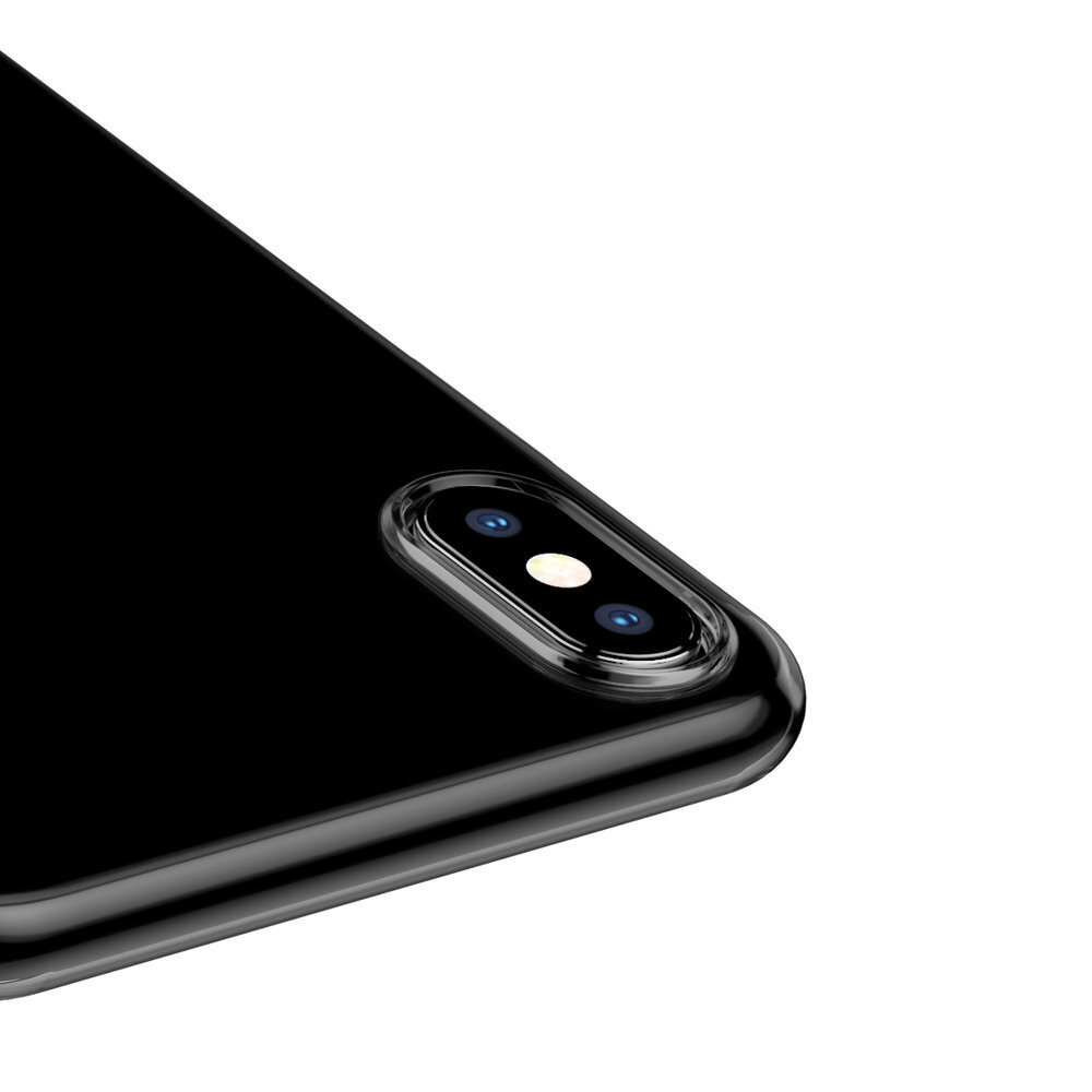 Baseus Simplicity caurspīdīgs silikona aizsargapvalks, paredzēts Apple iPhone X / XS cena un informācija | Telefonu vāciņi, maciņi | 220.lv