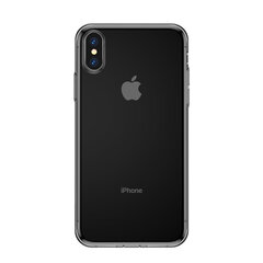 Baseus Simplicity Gel TPU чехол для iPhone XS / X transparent, черный (ARAPIPH58-A01) цена и информация | Чехлы для телефонов | 220.lv