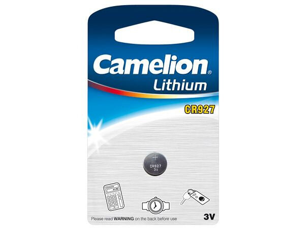 Camelion Lithium Button Celles 3 V, CR927, 1 gab. cena un informācija | Baterijas | 220.lv