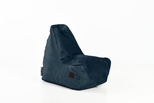 Кресло-мешок Funky Beans Seat Velour Kids, синее цена и информация | Кресла-мешки и пуфы | 220.lv