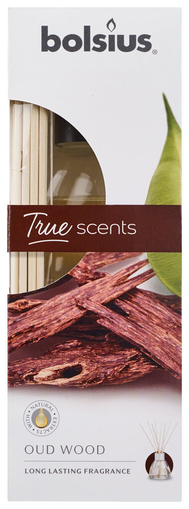 Bolsius gaisa atsvaidzinātājs mājoklim True Scents Oud Wood, 45 ml cena un informācija | Mājas aromāti | 220.lv