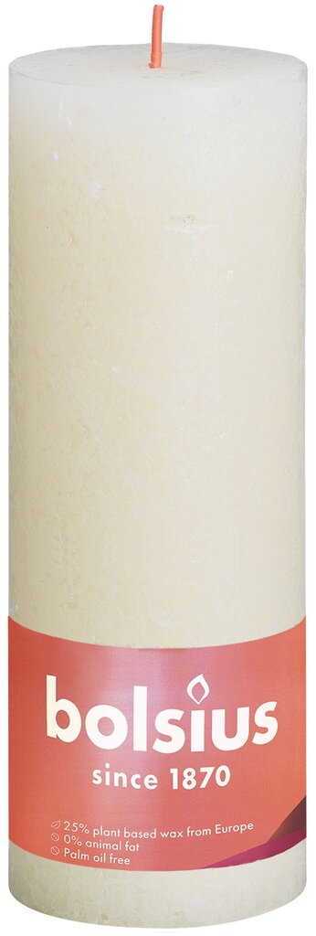 Cilindriska svece Bolsius, 19x6.8 cm цена и информация | Sveces un svečturi | 220.lv