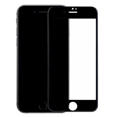 Tempered Glass 9D Aizsargstikls Pilnam Ekrānam Apple iPhone 7 / 8 / SE 2020 Melns cena un informācija | Ekrāna aizsargstikli | 220.lv