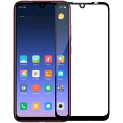 Tempered Glass 9D Aizsargstikls Pilnam Ekrānam Xiaomi Redmi Note 7 / Note 7 Pro Melns цена и информация | Защитные пленки для телефонов | 220.lv