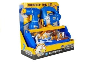 Набор инструментов с дрелью и аксессуарами "Workshop" цена и информация | Конструктор автомобилей игрушки для мальчиков | 220.lv