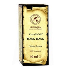 Иланг-иланг ароматическое эфирное масло кананги, Aromatika 10 мл цена и информация | Эфирные, косметические масла, гидролаты | 220.lv