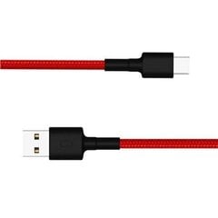 Xiaomi Mi Type-C Braided Cable SJV4110GL, Красный цена и информация | Кабели и провода | 220.lv