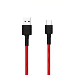 Xiaomi Mi Type-C Braided Cable SJV4110GL, Красный цена и информация | Кабели и провода | 220.lv