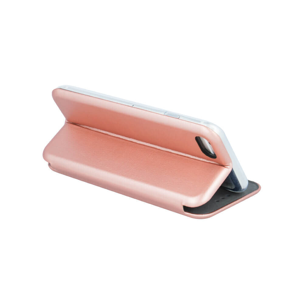 Telefona maciņš Book Elegance, piemērots Xiaomi Redmi Note 9, rozā-zelta цена и информация | Telefonu vāciņi, maciņi | 220.lv