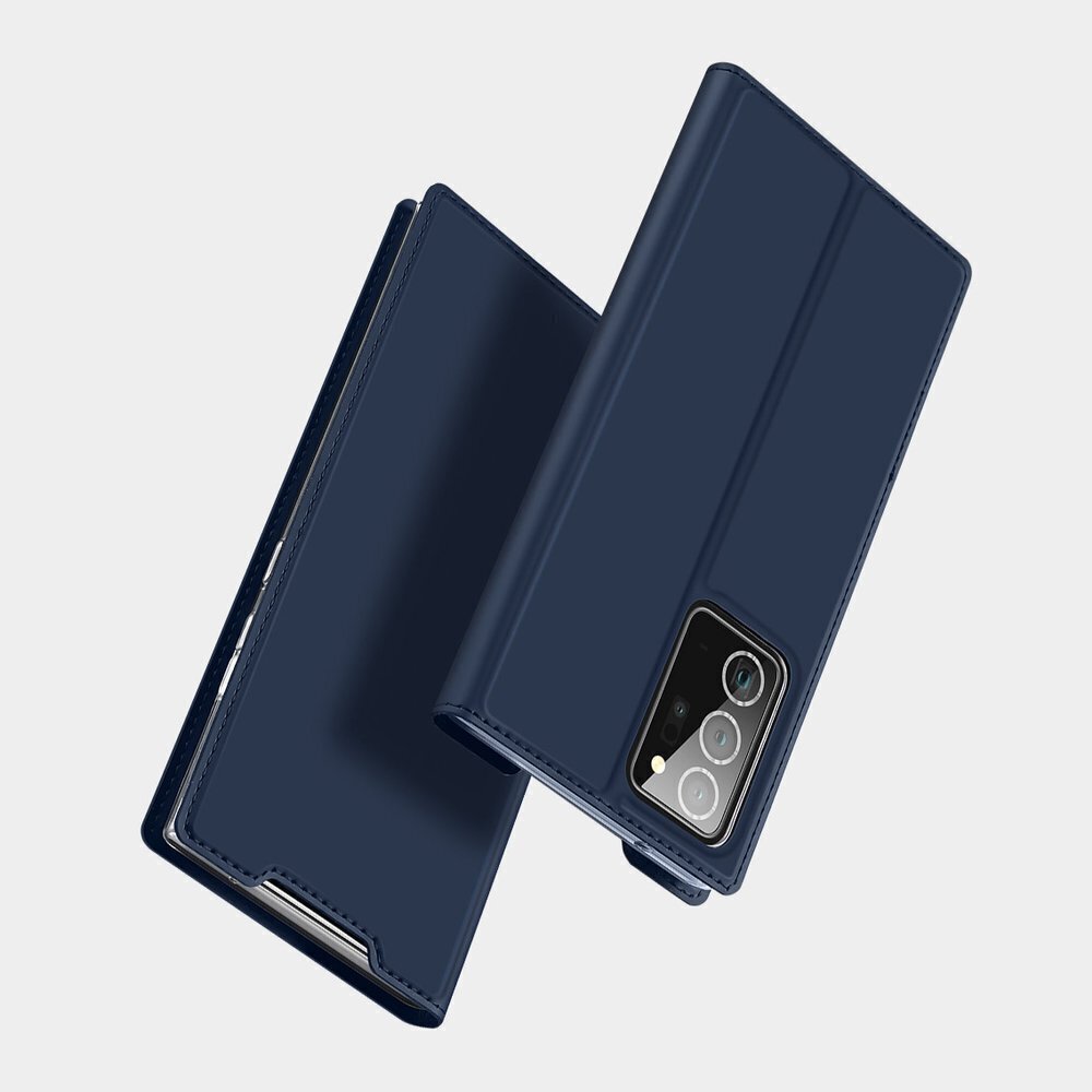 Telefona maciņš Dux Ducis Skin Pro, piemērots Samsung Note 20 Ultra, tumši zils cena un informācija | Telefonu vāciņi, maciņi | 220.lv