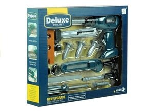 Набор инструментов с дрелью «Deluxe Tool Set», 15 предметов цена и информация | Игрушки для мальчиков | 220.lv