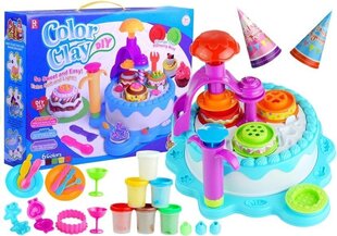 Plastilīna komplekts Color Clay "Tortas" cena un informācija | Attīstošās rotaļlietas | 220.lv