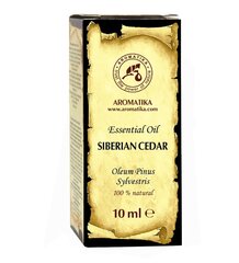 Sibīrijas priežu ēteriskā eļļa Aromatika, 10 ml cena un informācija | Ēteriskās eļļas, kosmētiskās eļļas, hidrolāti | 220.lv