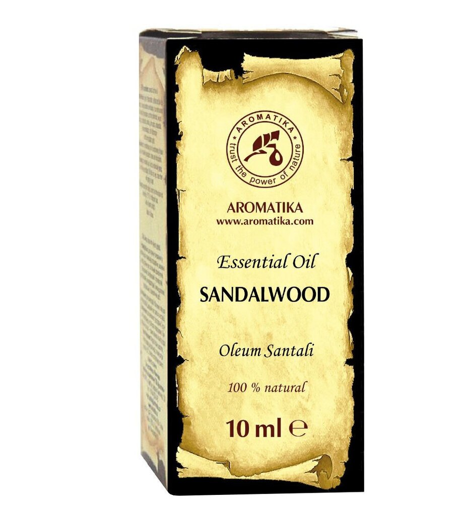 Sandalkoka ēteriskā eļļa Aromatika, 10 ml цена и информация | Ēteriskās eļļas, kosmētiskās eļļas, hidrolāti | 220.lv