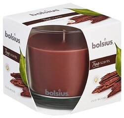 Ароматическая свеча Bolsius True Scents Oud Wood цена и информация | Подсвечники, свечи | 220.lv