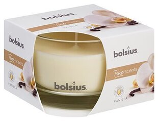 Ароматическая свеча Bolsius True Scents Vanilla цена и информация | Подсвечники, свечи | 220.lv