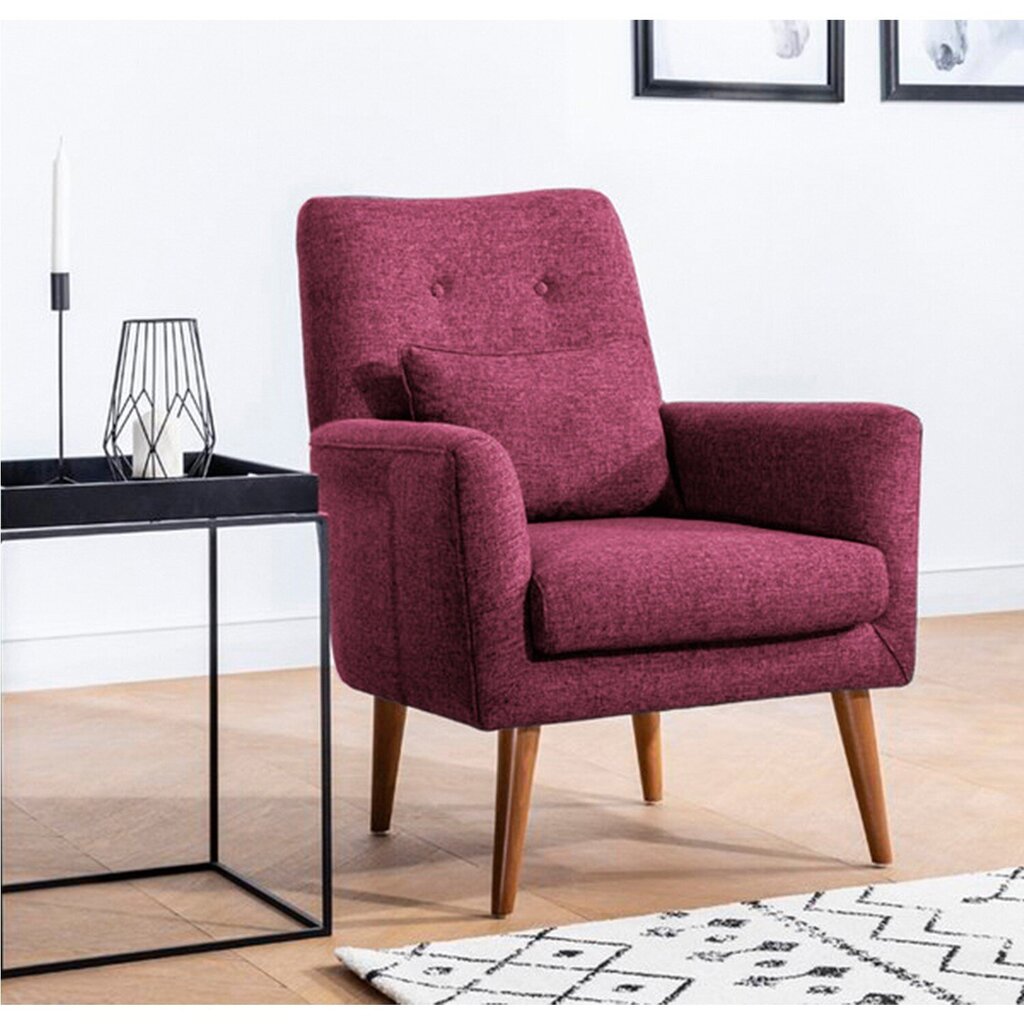 Krēsls Artie Zeni, violets cena un informācija | Atpūtas krēsli | 220.lv
